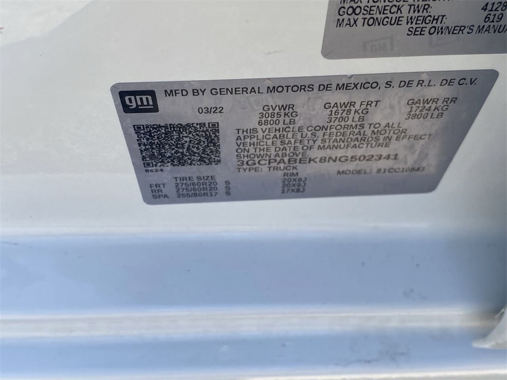 used 2022 Chevrolet Silverado 1500 car, priced at $33,991