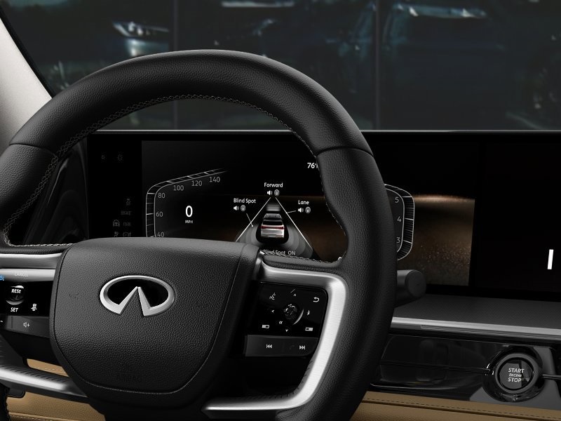 new 2025 INFINITI QX80 car, priced at $81,100