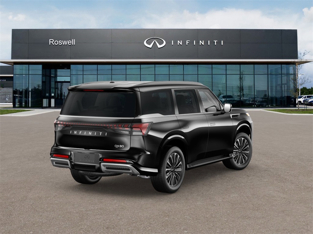 new 2025 INFINITI QX80 car, priced at $81,100