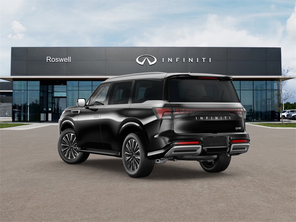 new 2025 INFINITI QX80 car, priced at $81,100