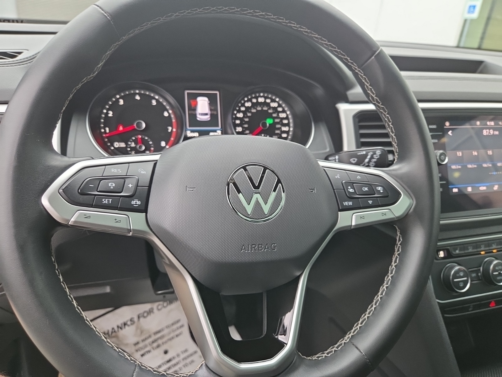 used 2021 Volkswagen Atlas Cross Sport car, priced at $22,400