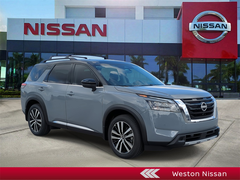 new 2025 Nissan Pathfinder car, priced at $43,896