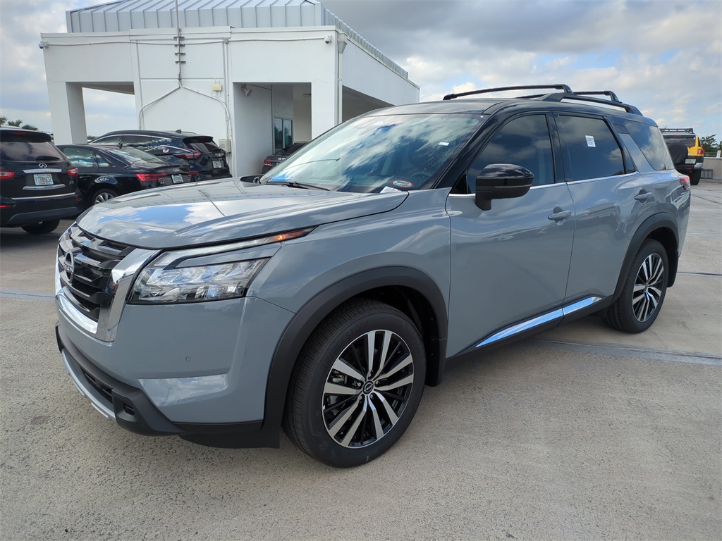 new 2025 Nissan Pathfinder car, priced at $43,896