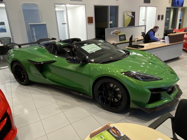 new 2026 Chevrolet Corvette car, priced at $146,199