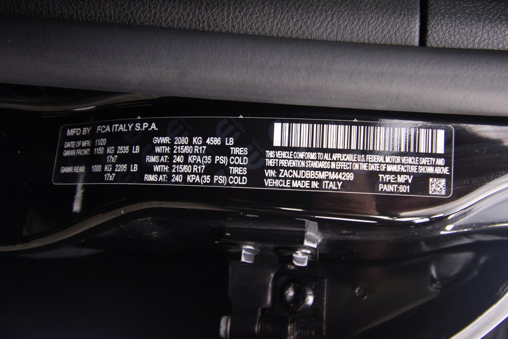 used 2021 Jeep Renegade car, priced at $19,000
