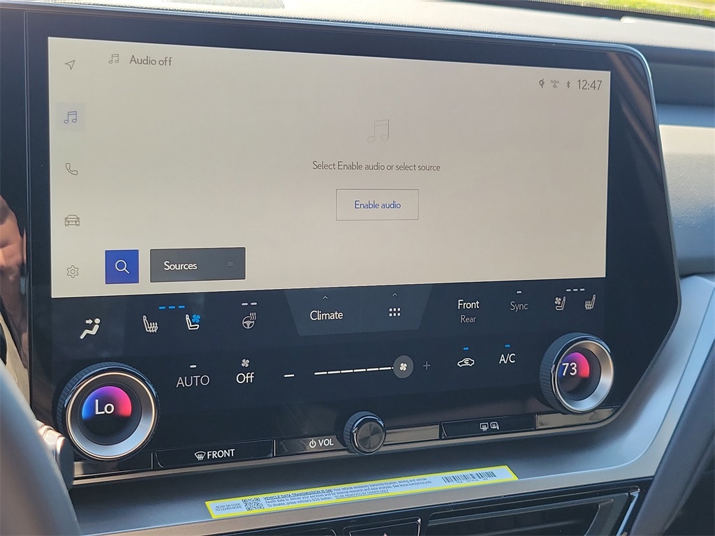 new 2026 Lexus TX car, priced at $65,269