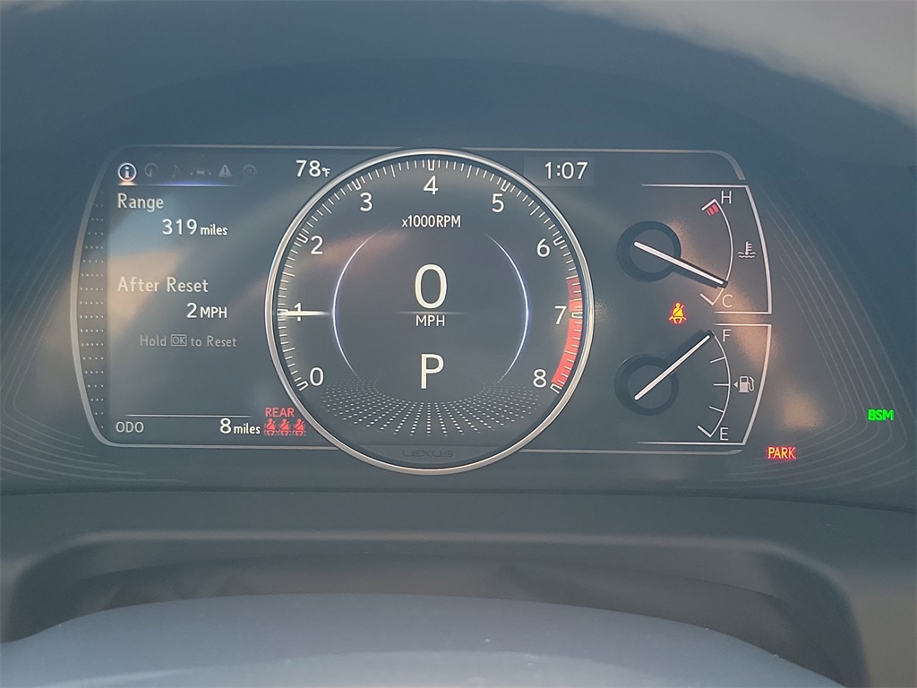 new 2025 Lexus ES car, priced at $49,694