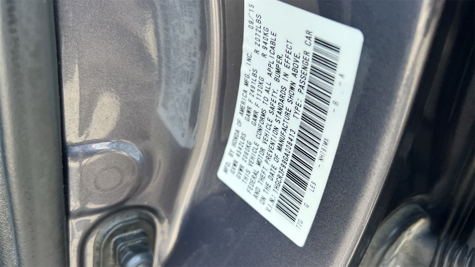 used 2016 Honda Accord car, priced at $19,991