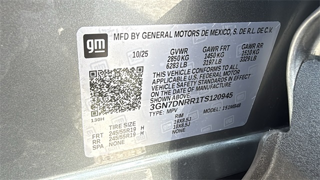 new 2026 Chevrolet Equinox EV car, priced at $47,305