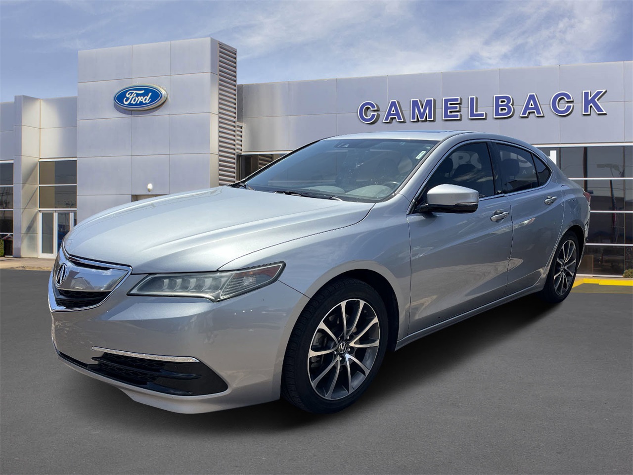 used 2017 Acura TLX car, priced at $17,800