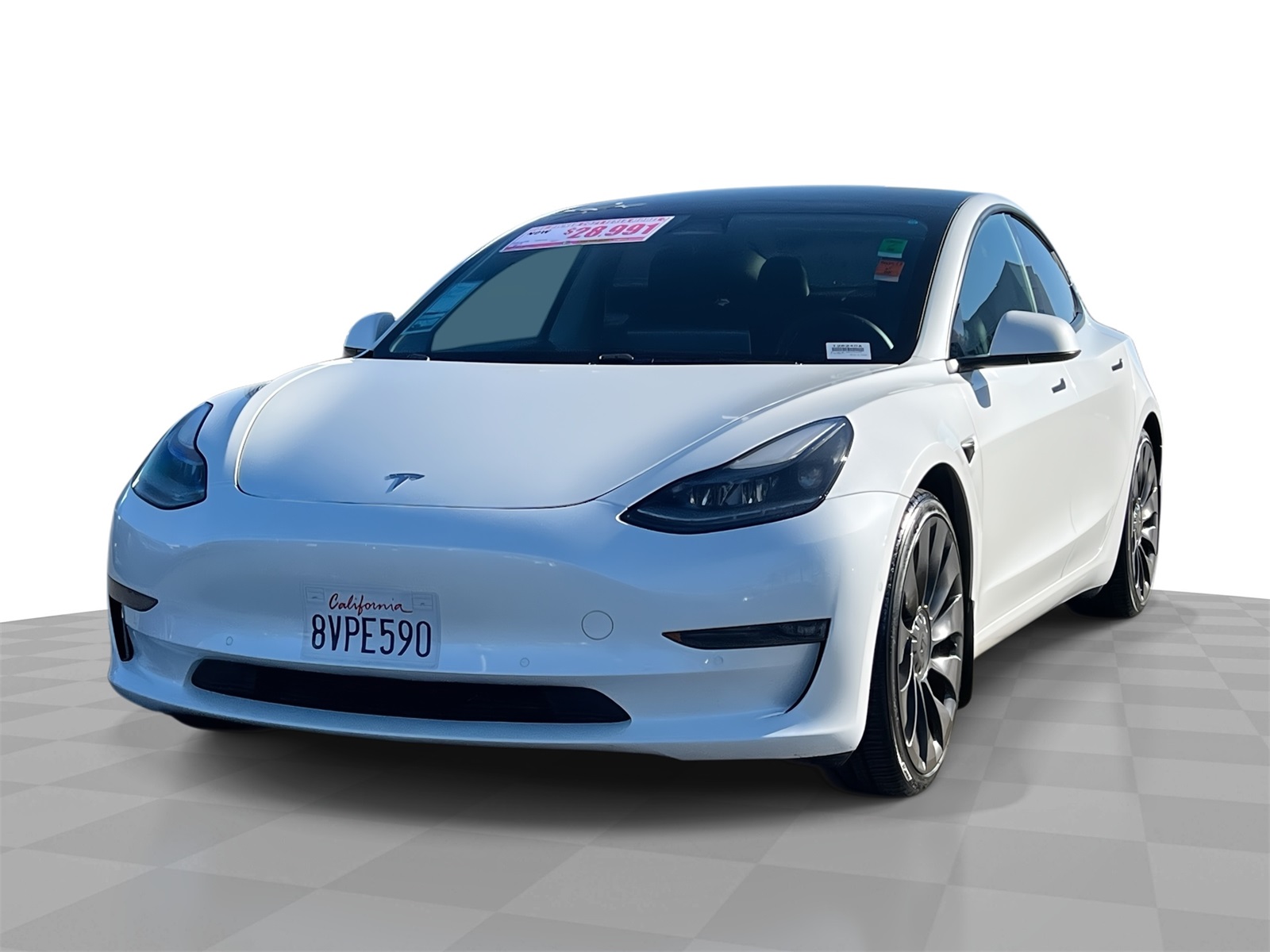 used 2021 Tesla Model 3 car, priced at $28,991