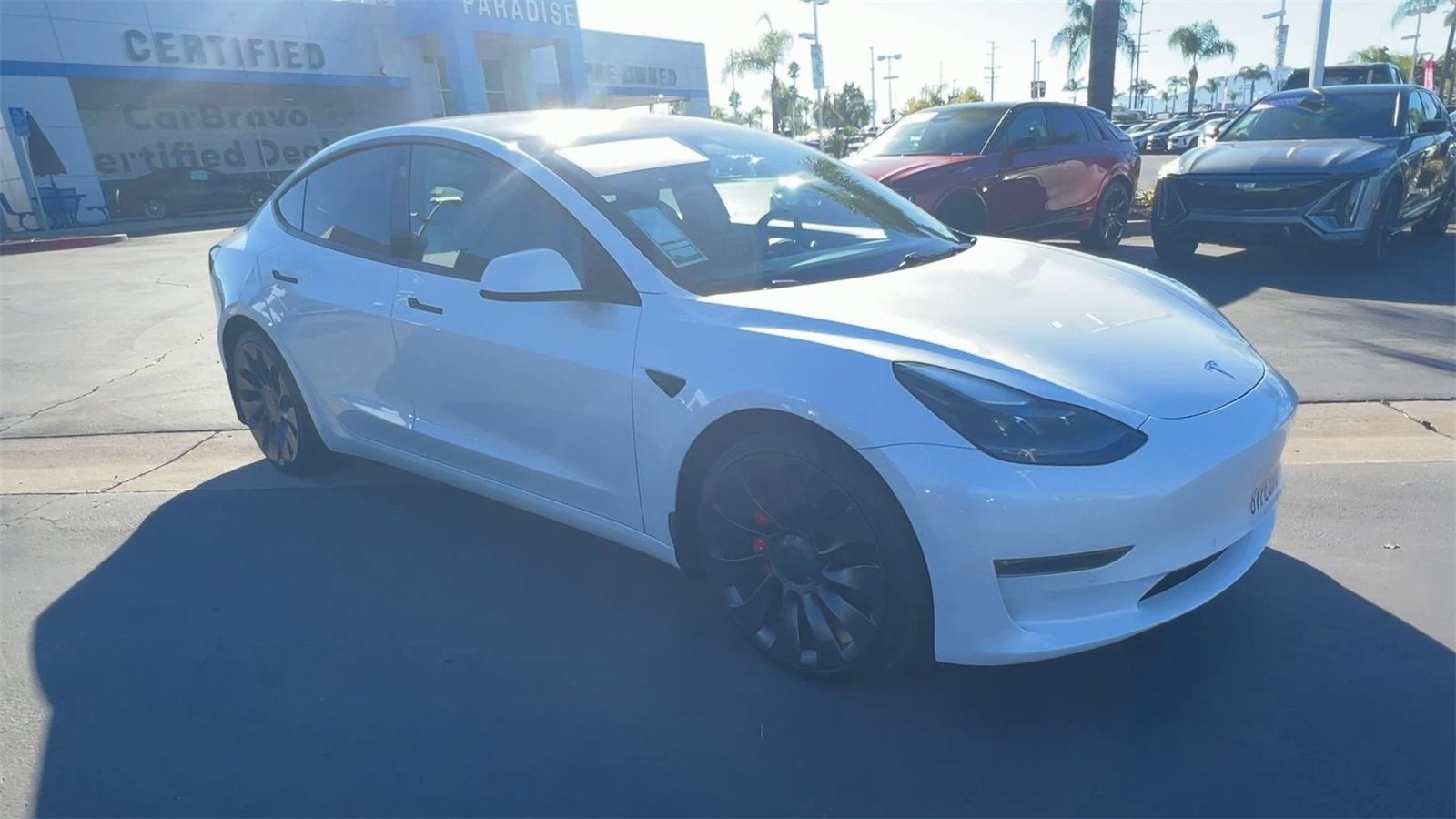 used 2021 Tesla Model 3 car, priced at $28,991