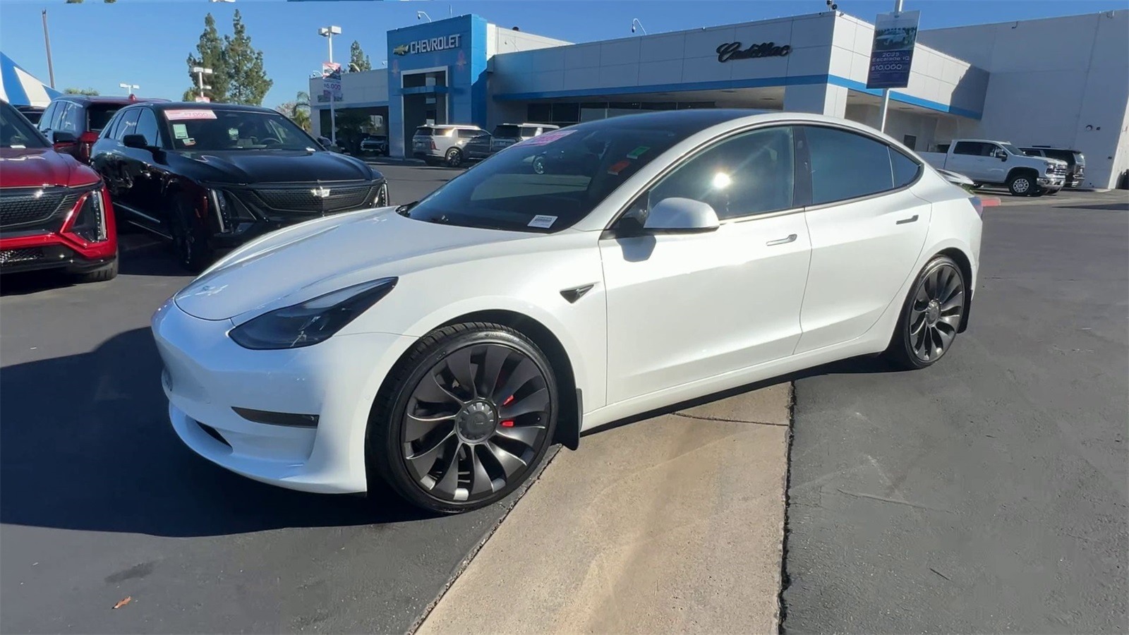 used 2021 Tesla Model 3 car, priced at $28,991