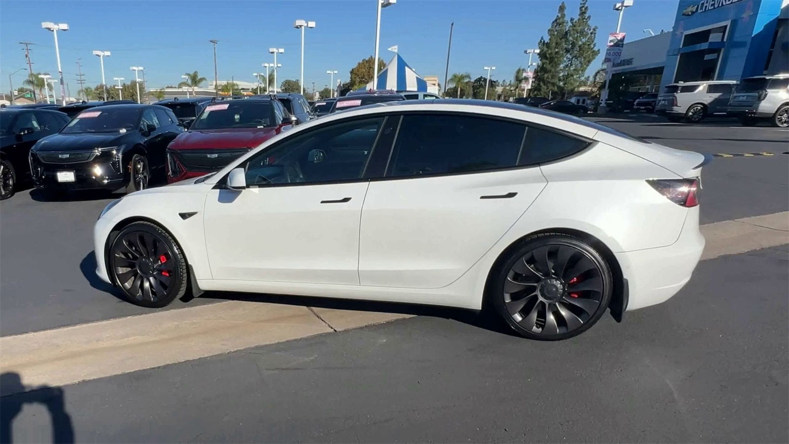 used 2021 Tesla Model 3 car, priced at $28,991