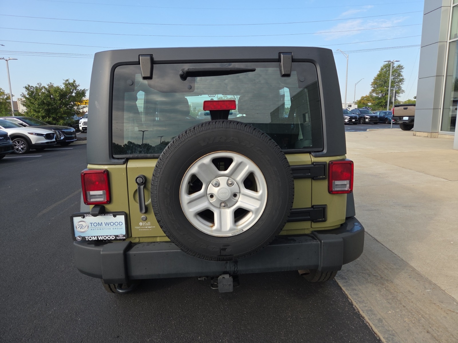 used 2013 Jeep Wrangler car, priced at $14,012