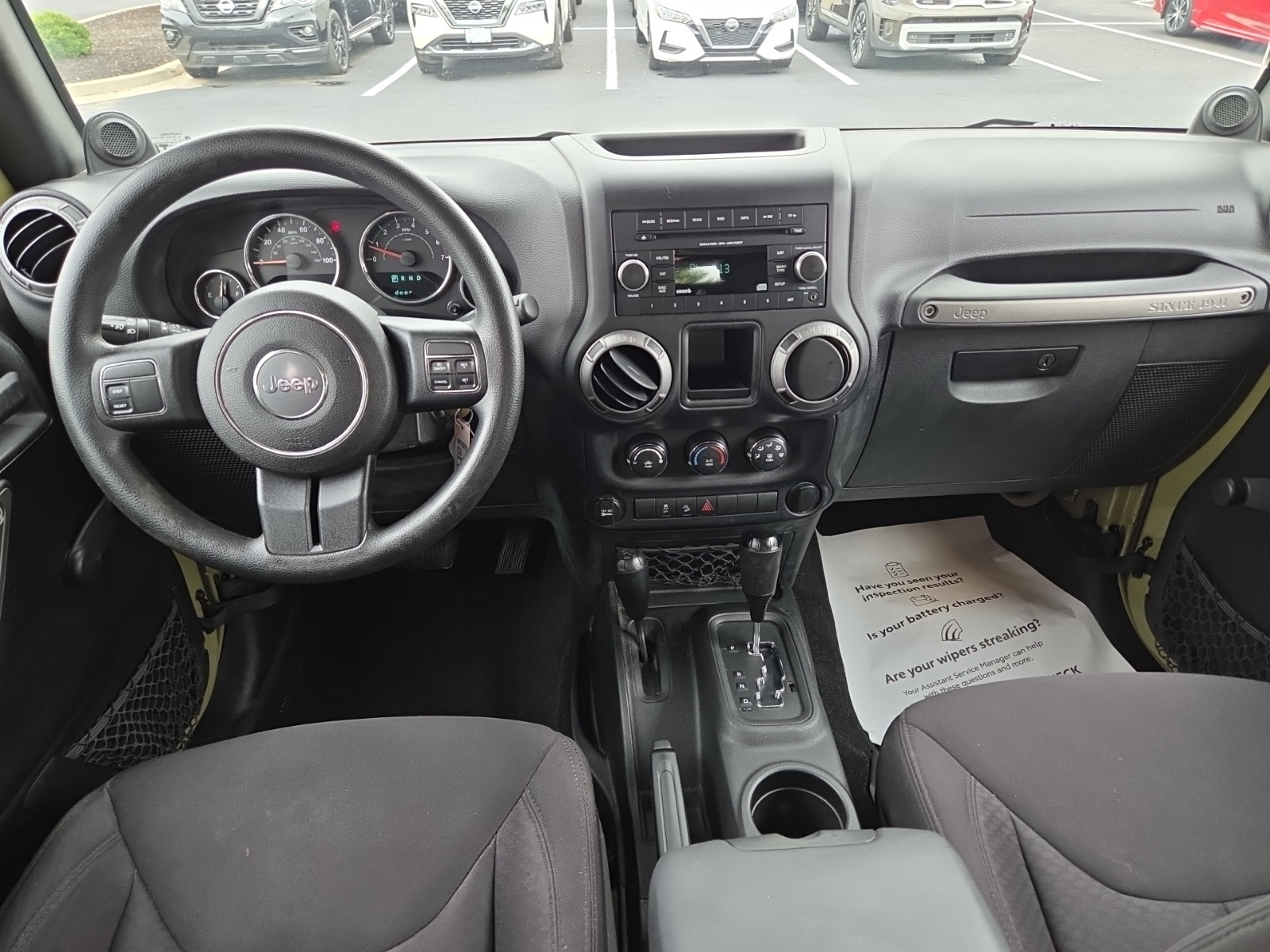 used 2013 Jeep Wrangler car, priced at $14,012