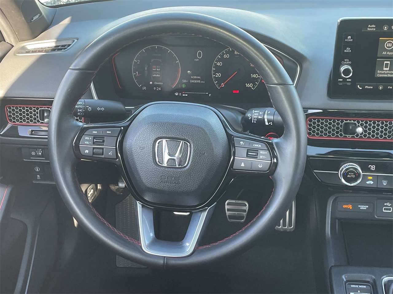 used 2024 Honda Civic Si car, priced at $25,595