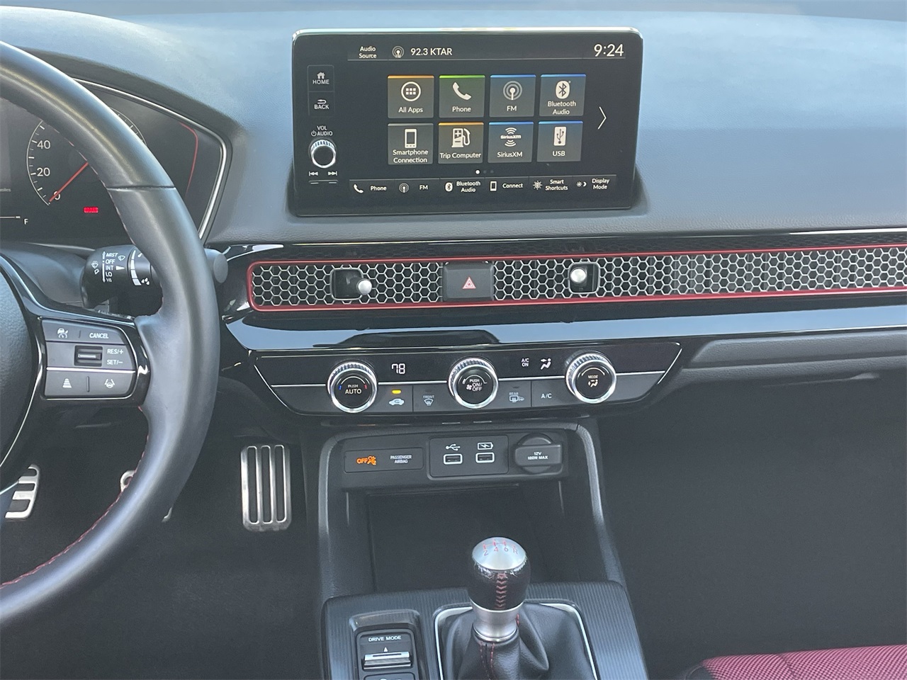 used 2024 Honda Civic Si car, priced at $25,595