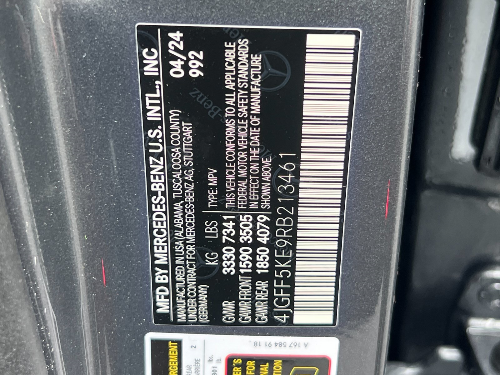 used 2024 Mercedes-Benz GLS car, priced at $92,990