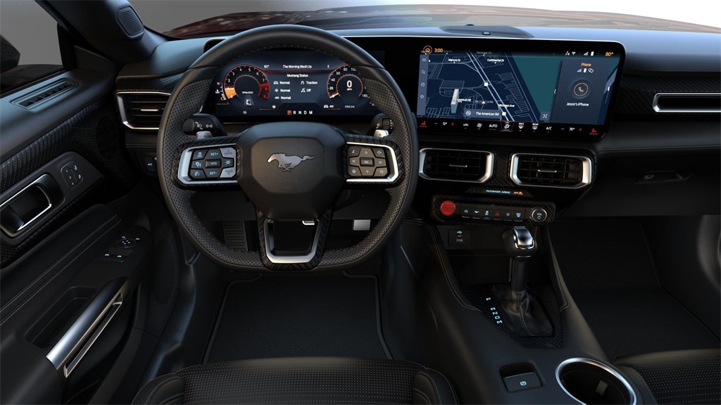 new 2025 Ford Mustang car, priced at $53,940