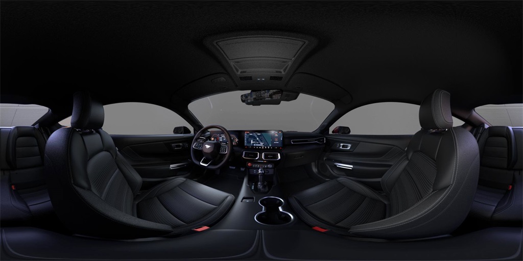 new 2025 Ford Mustang car, priced at $53,940