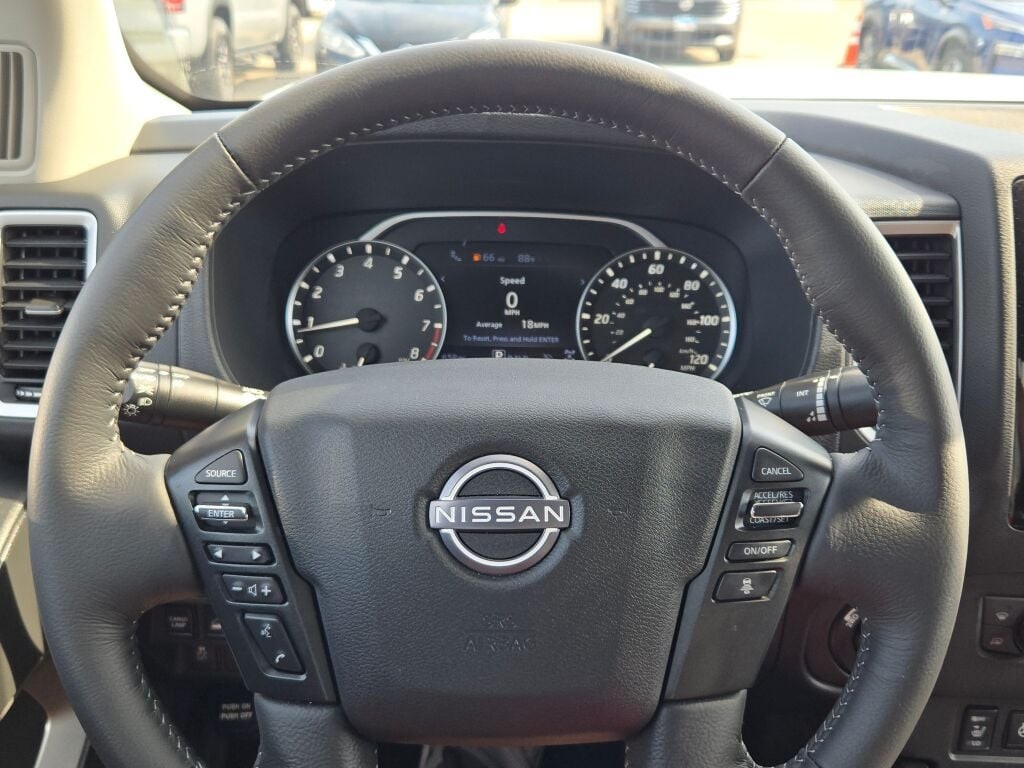 used 2024 Nissan Frontier car, priced at $34,000