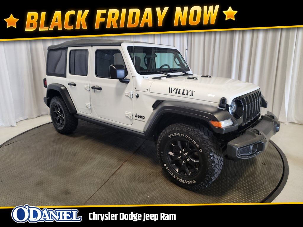 used 2023 Jeep Wrangler car, priced at $27,944