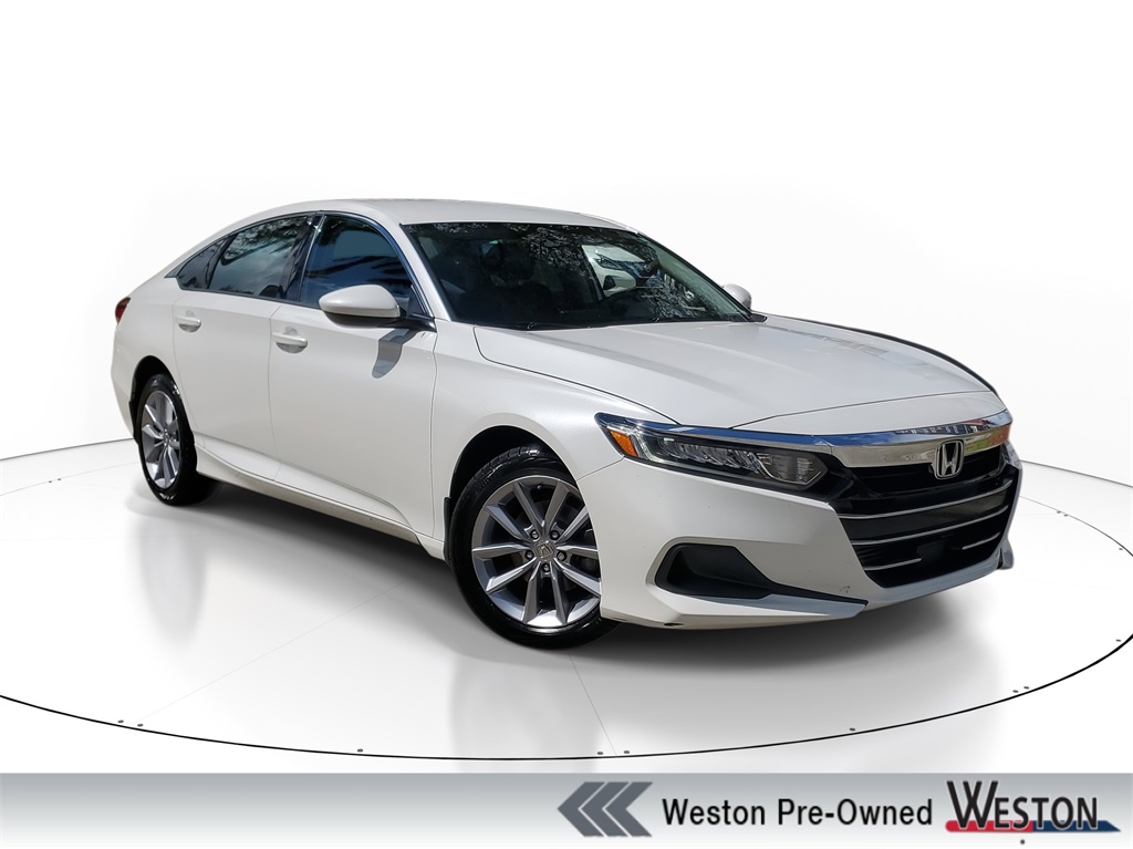 used 2021 Honda Accord car, priced at $18,594
