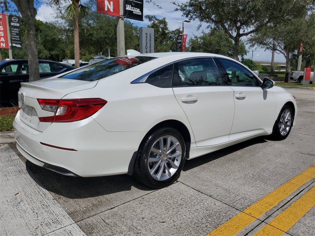 used 2021 Honda Accord car, priced at $17,295