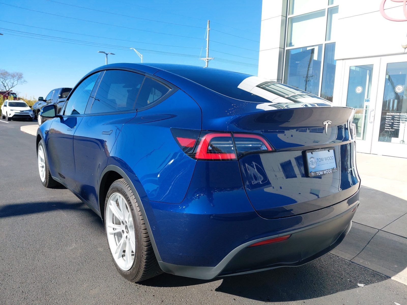 used 2021 Tesla Model Y car, priced at $25,967