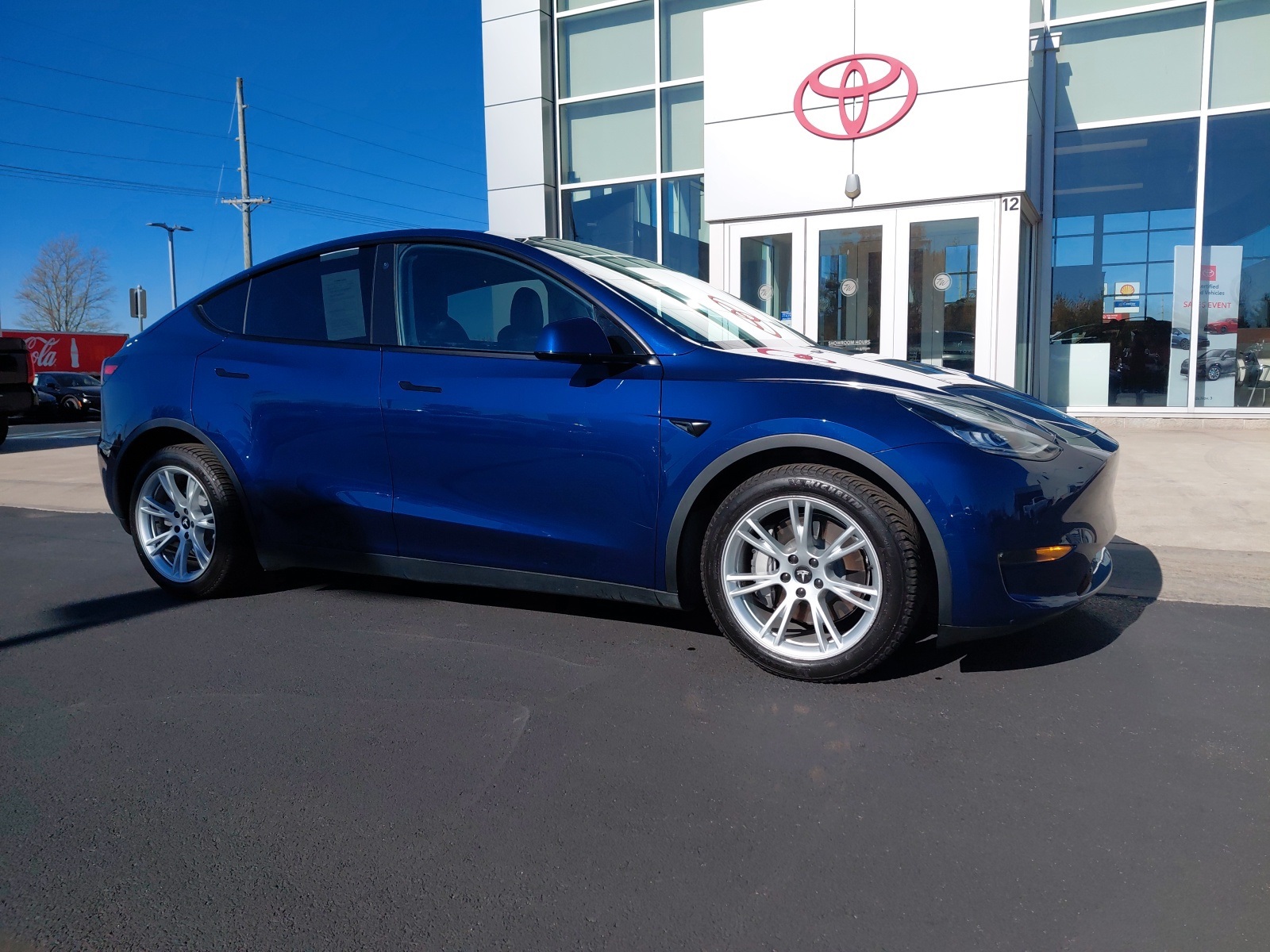 used 2021 Tesla Model Y car, priced at $25,967
