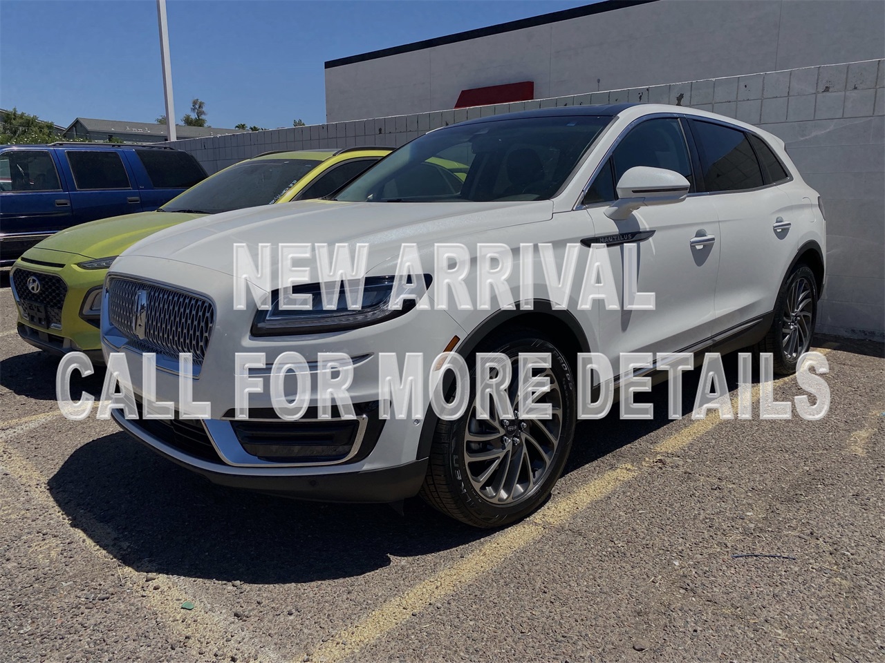 used 2020 Lincoln Nautilus car, priced at $26,347