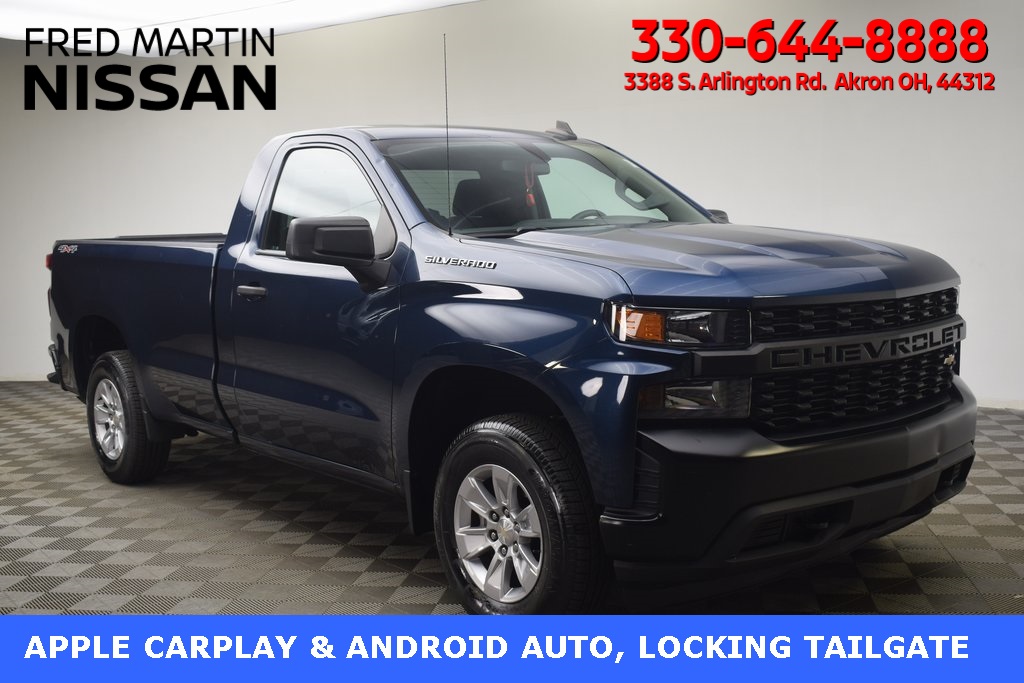 used 2021 Chevrolet Silverado 1500 car, priced at $28,140