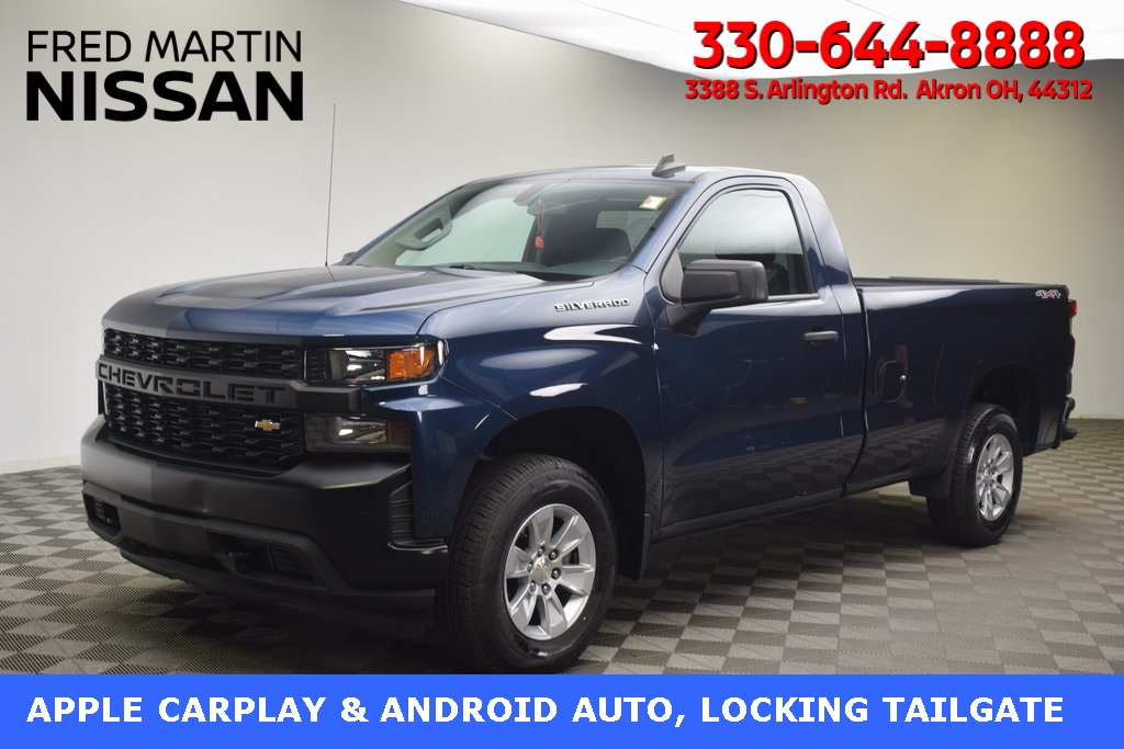 used 2021 Chevrolet Silverado 1500 car, priced at $28,140