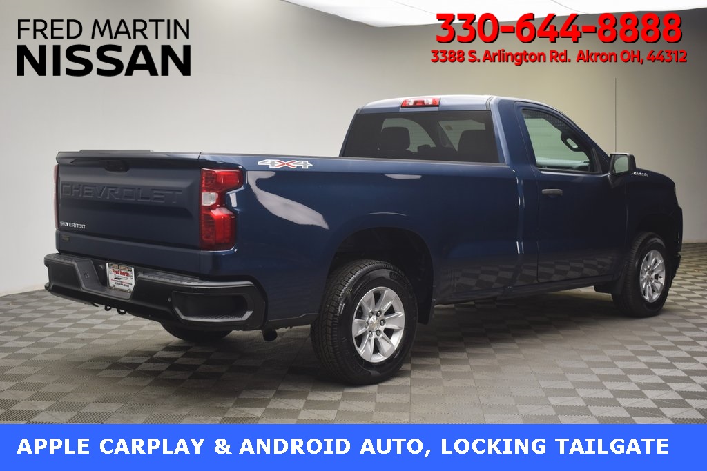 used 2021 Chevrolet Silverado 1500 car, priced at $28,140