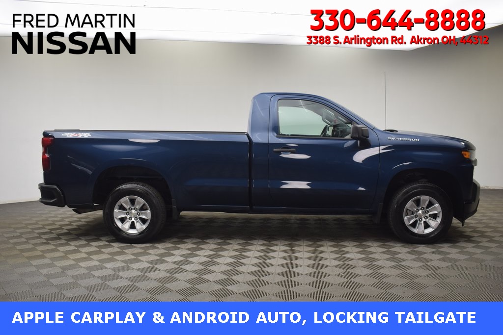 used 2021 Chevrolet Silverado 1500 car, priced at $28,140