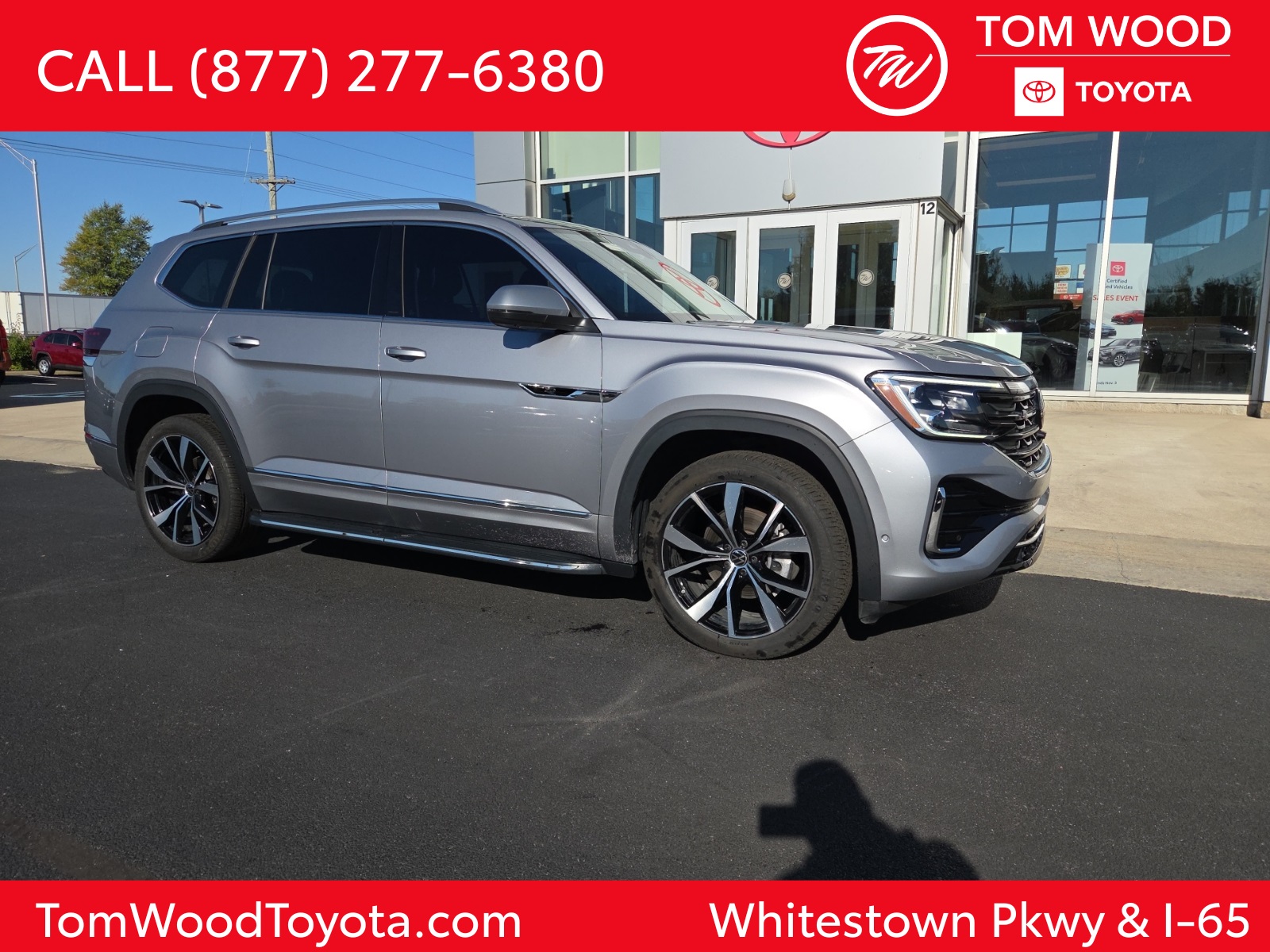 used 2024 Volkswagen Atlas car, priced at $42,440