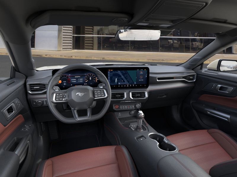 new 2025 Ford Mustang car, priced at $77,015