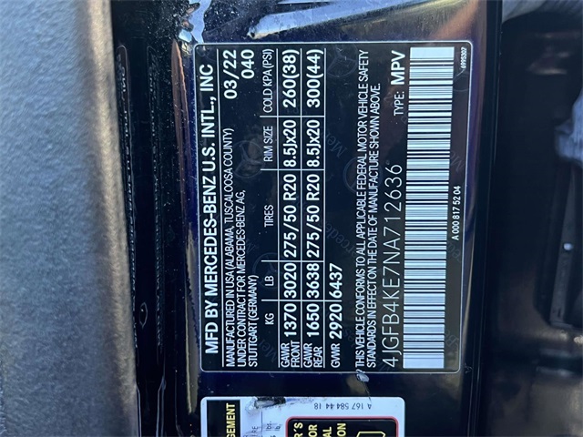 used 2022 Mercedes-Benz GLE car, priced at $46,991