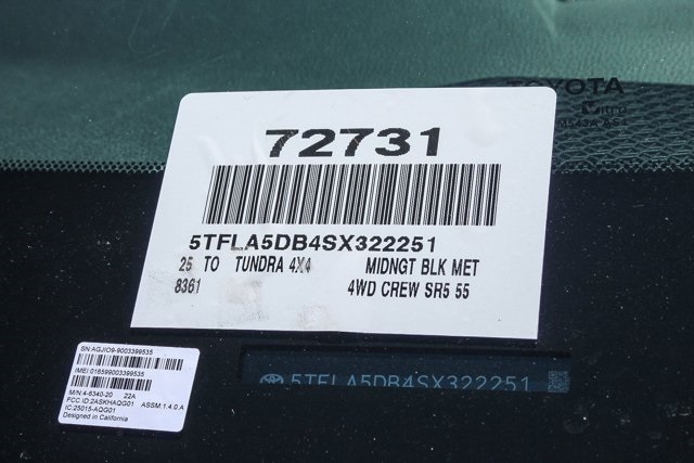 new 2025 Toyota Tundra car, priced at $51,931