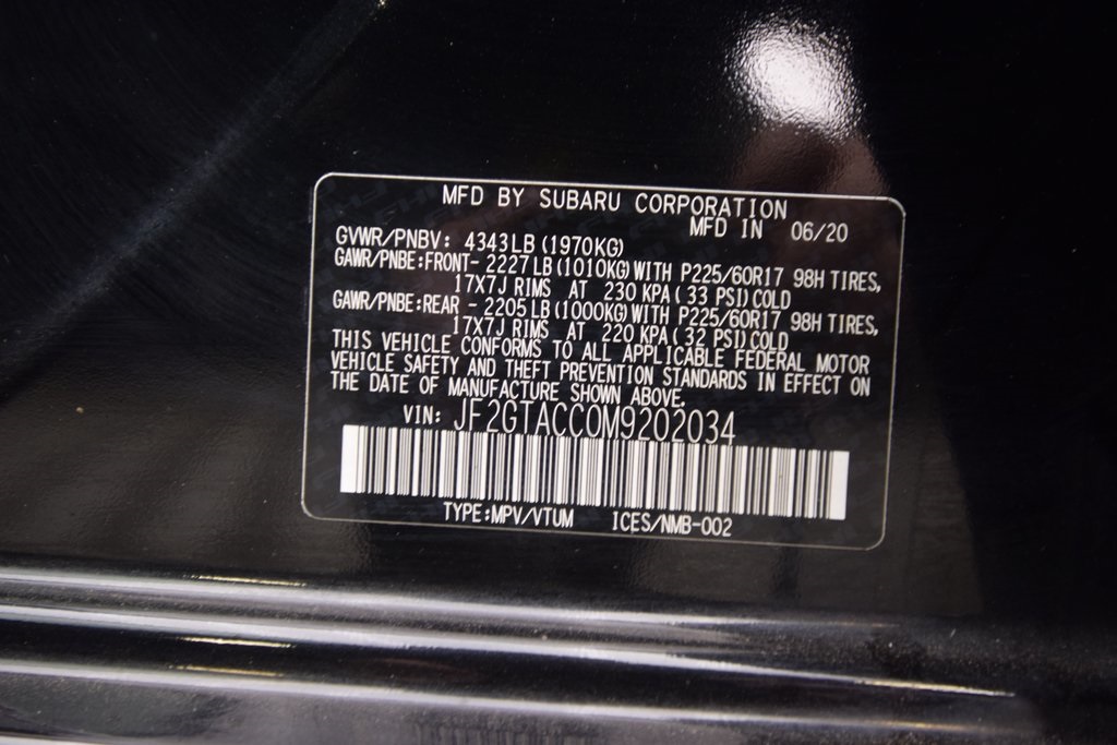 used 2021 Subaru Crosstrek car, priced at $21,727