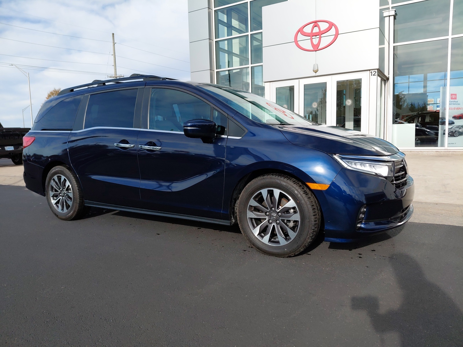 used 2021 Honda Odyssey car, priced at $30,430