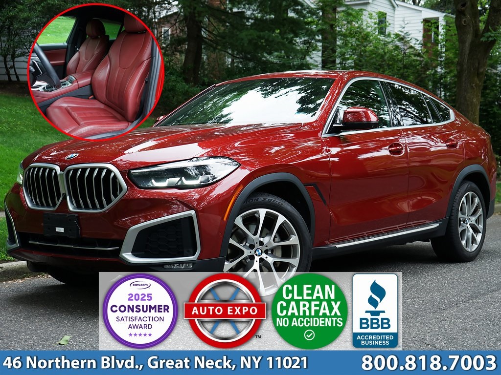 used 2021 BMW X6 car, priced at $41,995