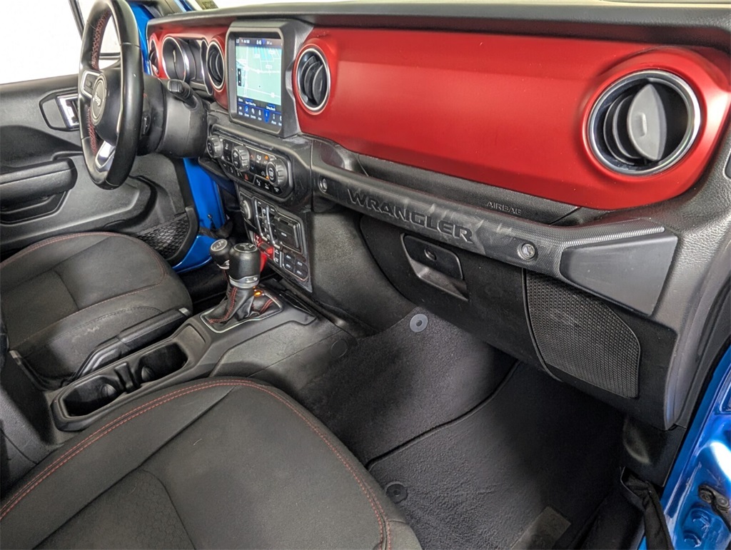 used 2022 Jeep Wrangler car, priced at $35,000