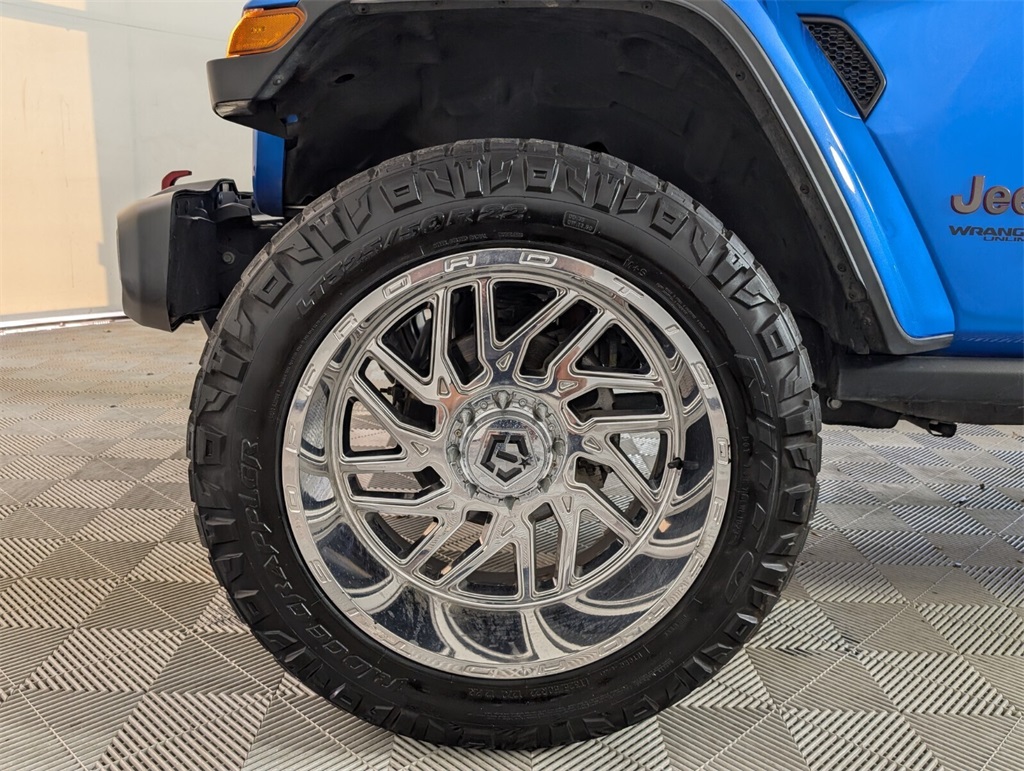 used 2022 Jeep Wrangler car, priced at $35,000