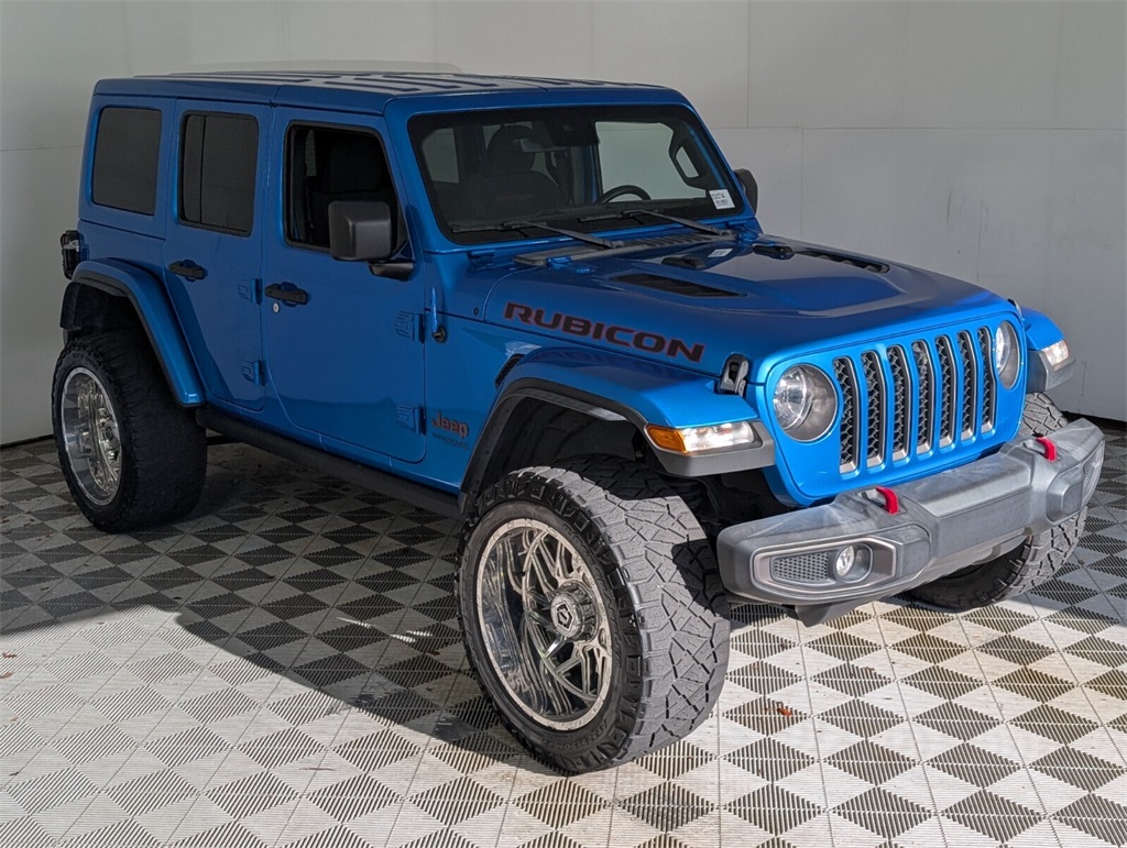 used 2022 Jeep Wrangler car, priced at $35,000