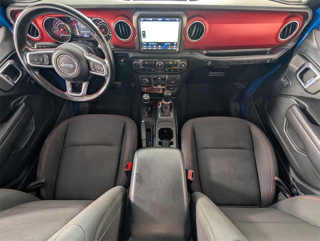 used 2022 Jeep Wrangler car, priced at $35,000