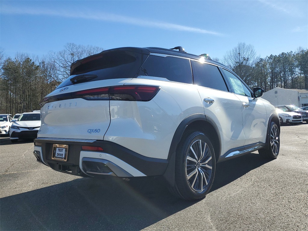 new 2025 INFINITI QX60 car, priced at $70,380