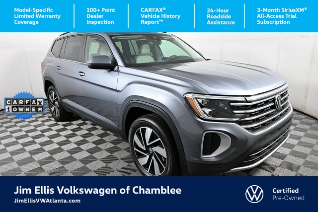 used 2024 Volkswagen Atlas car, priced at $32,700