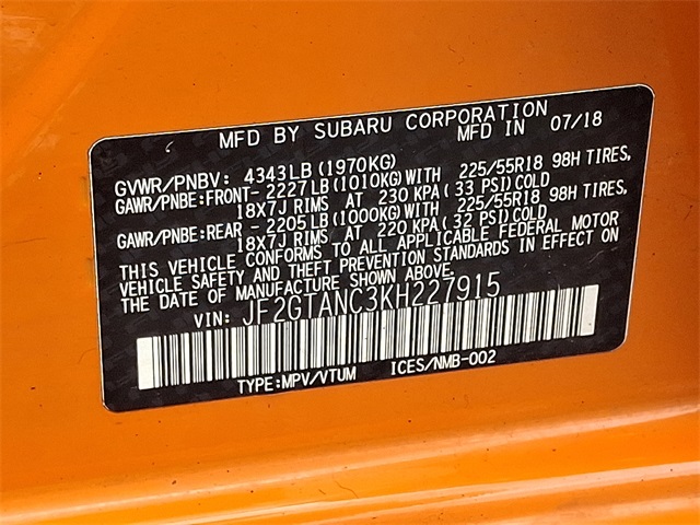 used 2019 Subaru Crosstrek car, priced at $15,497